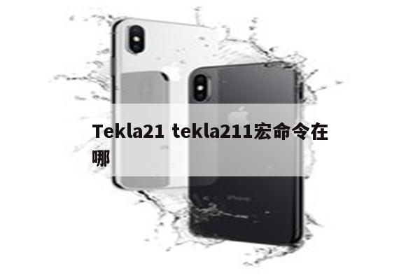 Tekla21 tekla211宏命令在哪