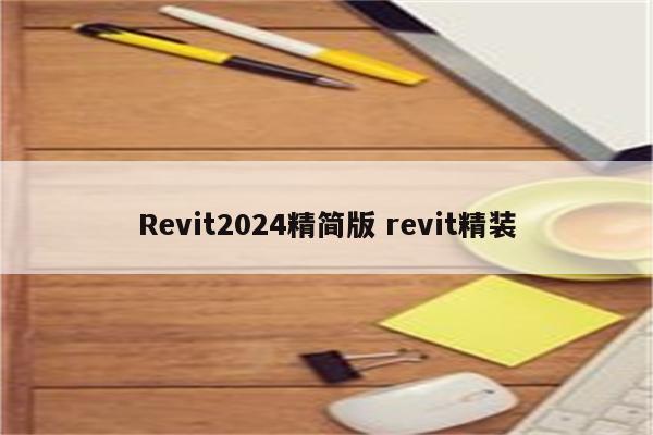 Revit2024精简版 revit精装