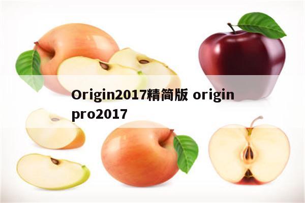 Origin2017精简版 originpro2017