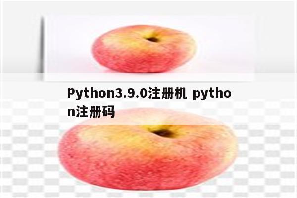 Python3.9.0注册机 python注册码