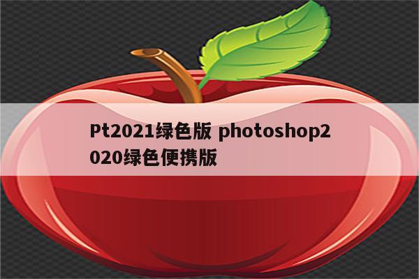 Pt2021绿色版 photoshop2020绿色便携版