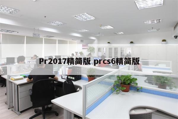 Pr2017精简版 prcs6精简版