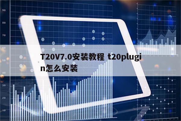 T20V7.0安装教程 t20plugin怎么安装