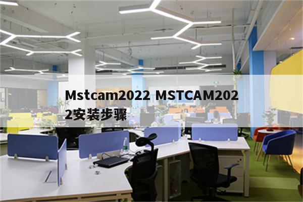 Mstcam2022 MSTCAM2022安装步骤