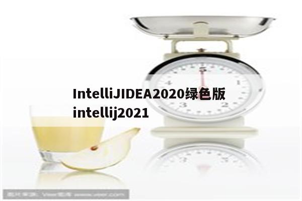 IntelliJIDEA2020绿色版 intellij2021