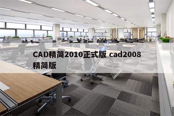 CAD精简2010正式版 cad2008精简版