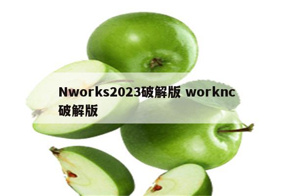 Nworks2023破解版 worknc破解版