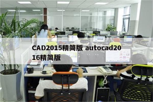 CAD2015精简版 autocad2016精简版