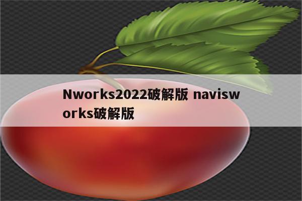 Nworks2022破解版 navisworks破解版