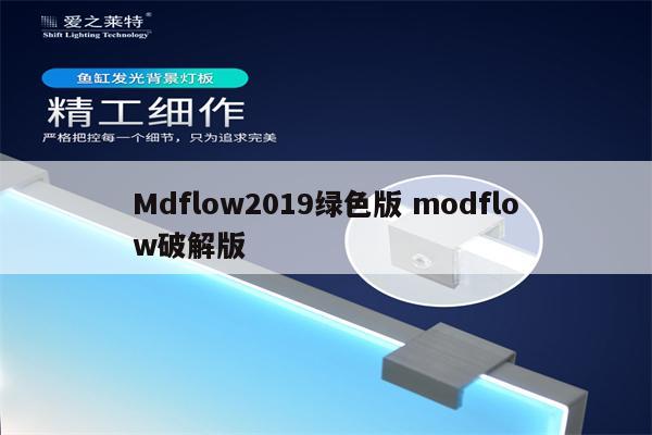 Mdflow2019绿色版 modflow破解版