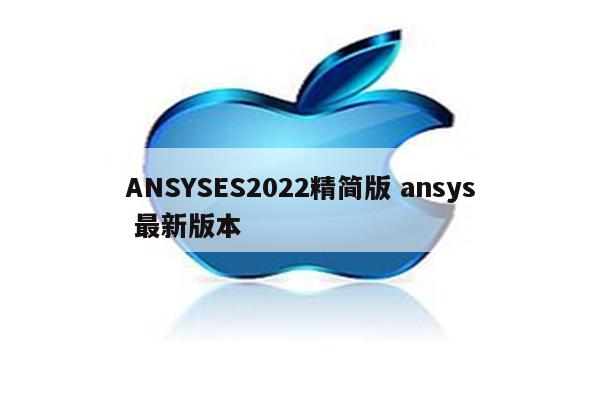 ANSYSES2022精简版 ansys 最新版本