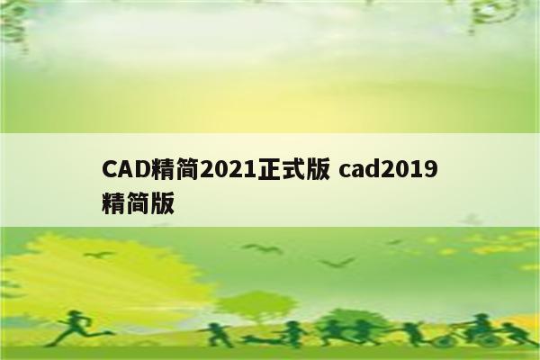CAD精简2021正式版 cad2019精简版