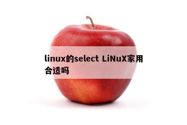 linux的select LiNuX家用合适吗