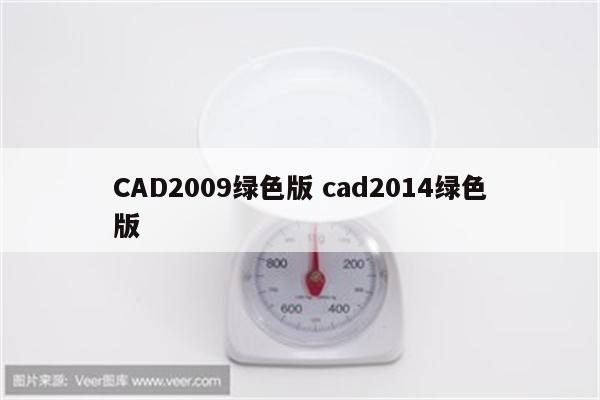 CAD2009绿色版 cad2014绿色版