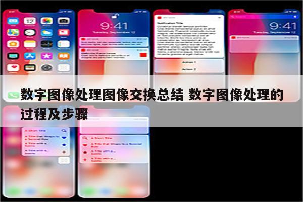 数字图像处理图像交换总结 数字图像处理的过程及步骤