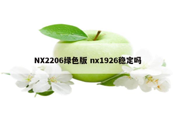 NX2206绿色版 nx1926稳定吗