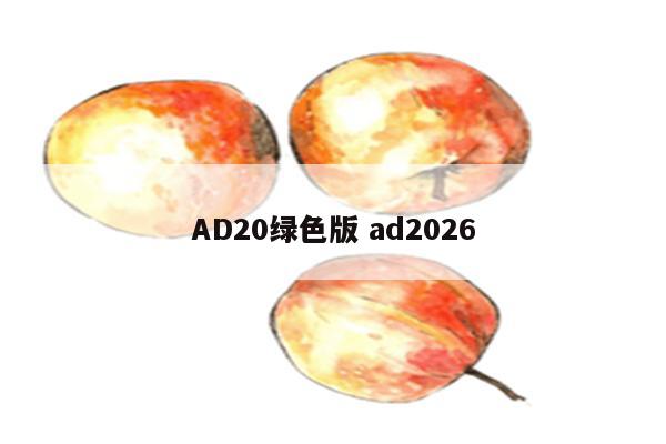 AD20绿色版 ad2026