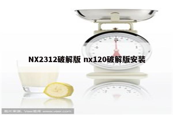 NX2312破解版 nx120破解版安装