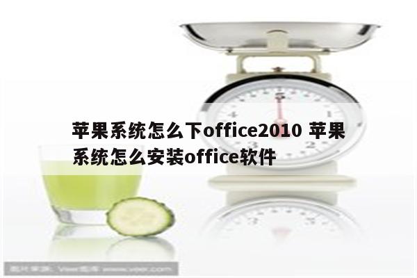 苹果系统怎么下office2010 苹果系统怎么安装office软件