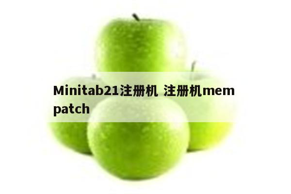 Minitab21注册机 注册机mem patch