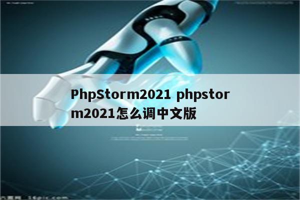 PhpStorm2021 phpstorm2021怎么调中文版