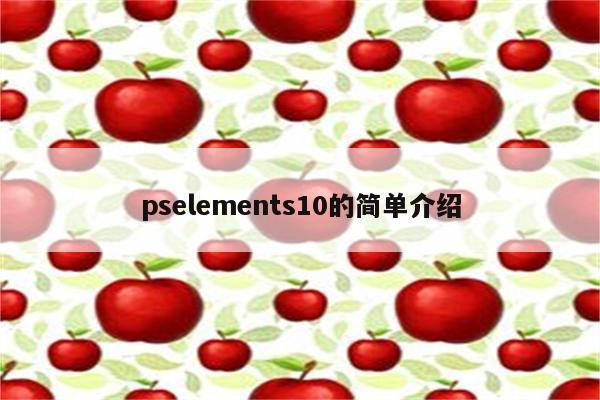 pselements10的简单介绍