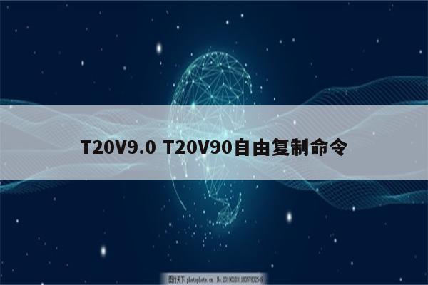 T20V9.0 T20V90自由复制命令