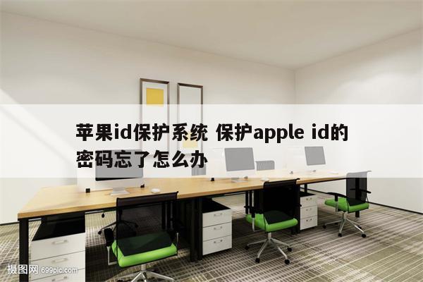 苹果id保护系统 保护apple id的密码忘了怎么办