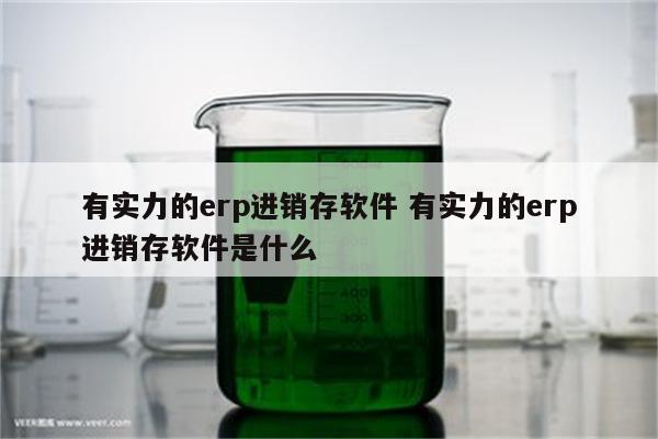 有实力的erp进销存软件 有实力的erp进销存软件是什么