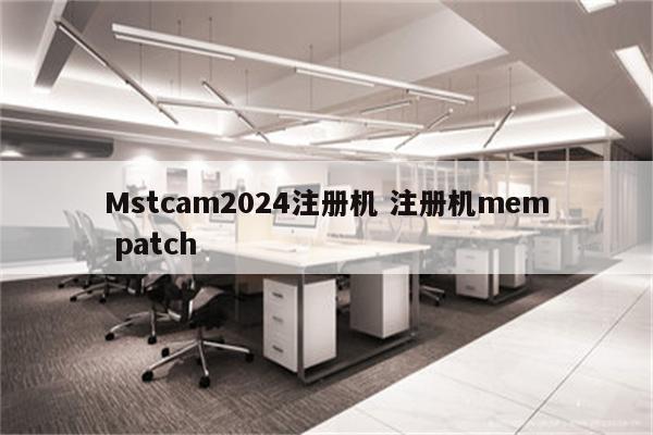 Mstcam2024注册机 注册机mem patch