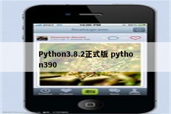 Python3.8.2正式版 python390