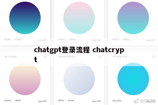 chatgpt登录流程 chatcrypt