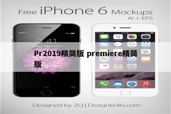 Pr2019精简版 premiere精简版