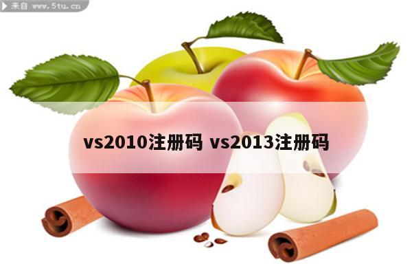 vs2010注册码 vs2013注册码