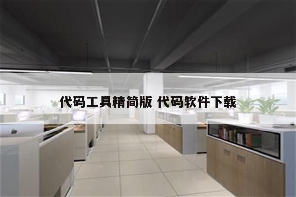 代码工具精简版 代码软件下载