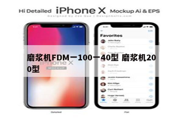 磨浆机FDM一100一40型 磨浆机200型