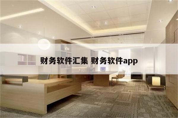 财务软件汇集 财务软件app