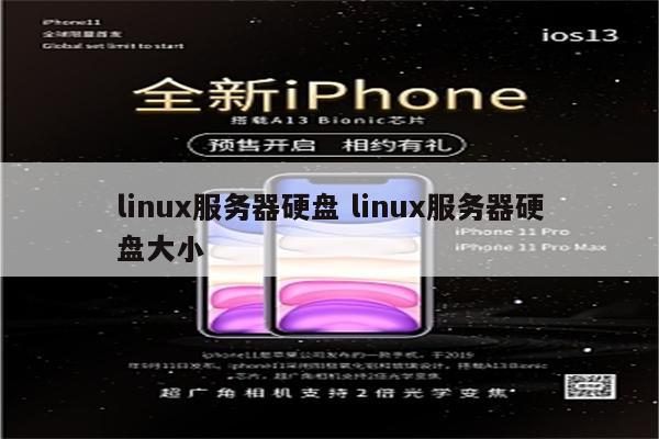 linux服务器硬盘 linux服务器硬盘大小