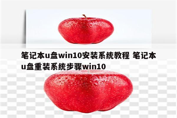 笔记本u盘win10安装系统教程 笔记本u盘重装系统步骤win10