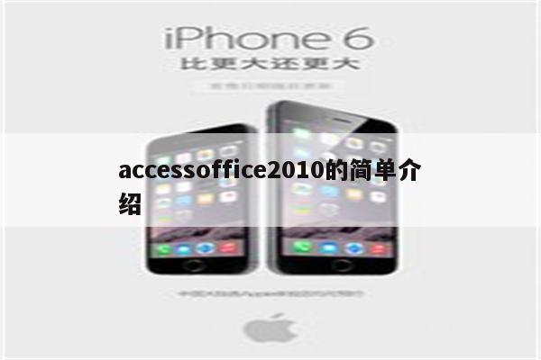 accessoffice2010的简单介绍