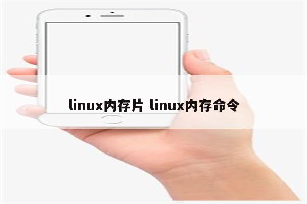 linux内存片 linux内存命令