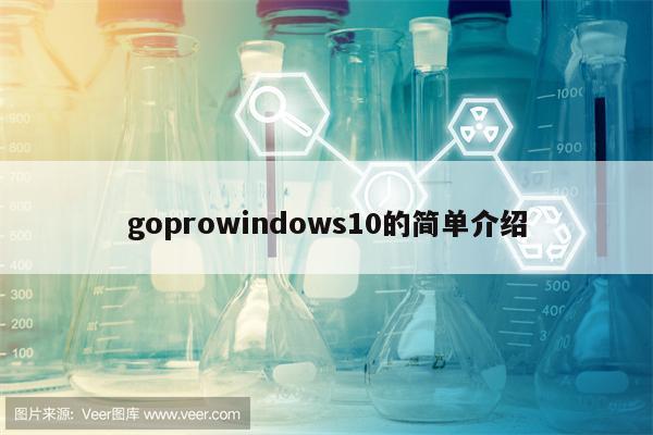 goprowindows10的简单介绍