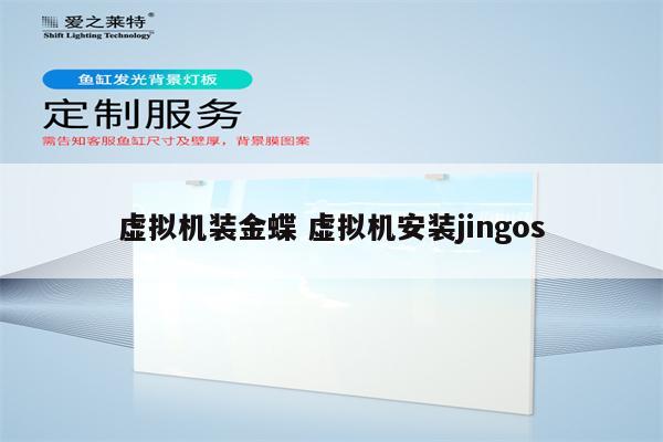 虚拟机装金蝶 虚拟机安装jingos