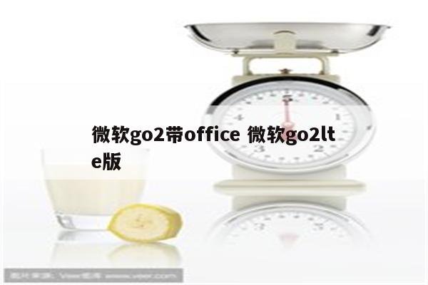 微软go2带office 微软go2lte版