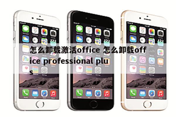 怎么卸载激活office 怎么卸载office professional plus