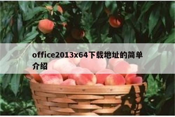 office2013x64下载地址的简单介绍