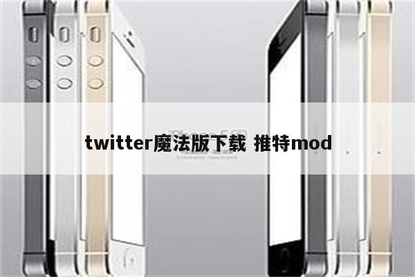 twitter魔法版下载 推特mod