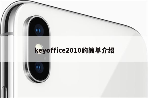 keyoffice2010的简单介绍