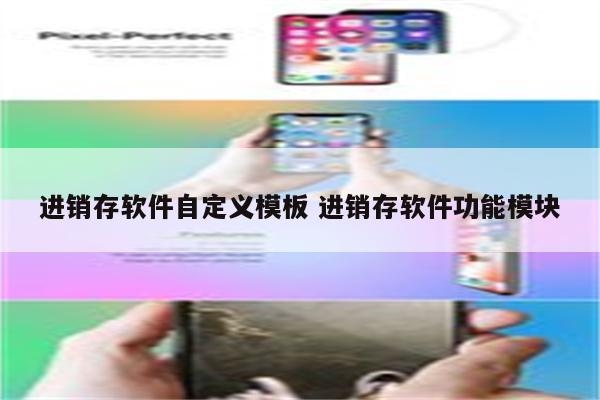 进销存软件自定义模板 进销存软件功能模块