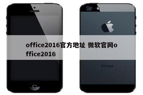 office2016官方地址 微软官网office2016